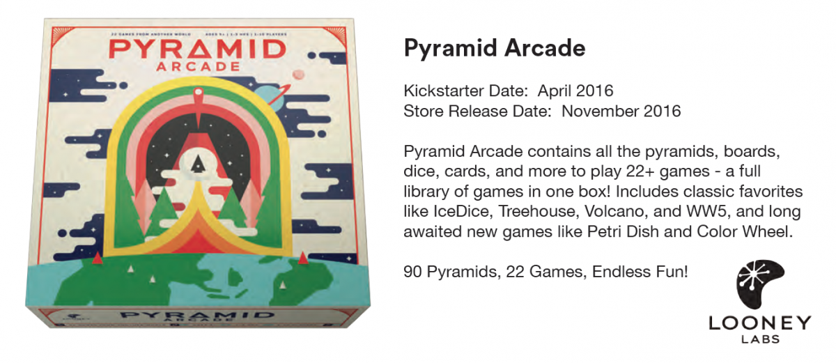 Announcing Pyramid Arcade | Looney Labs