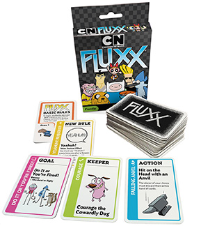 Cartoon Network Fluxx is yet another version of the game and is based on  popular cartoon series. It features hand ma…