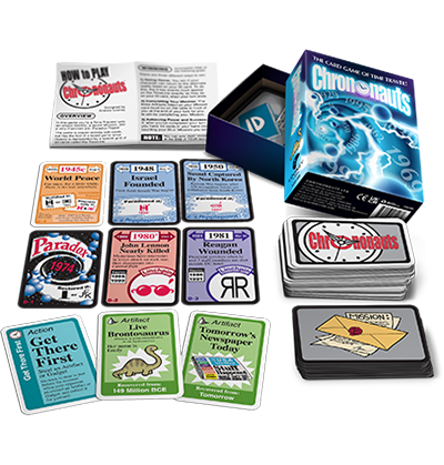 time travelling card game