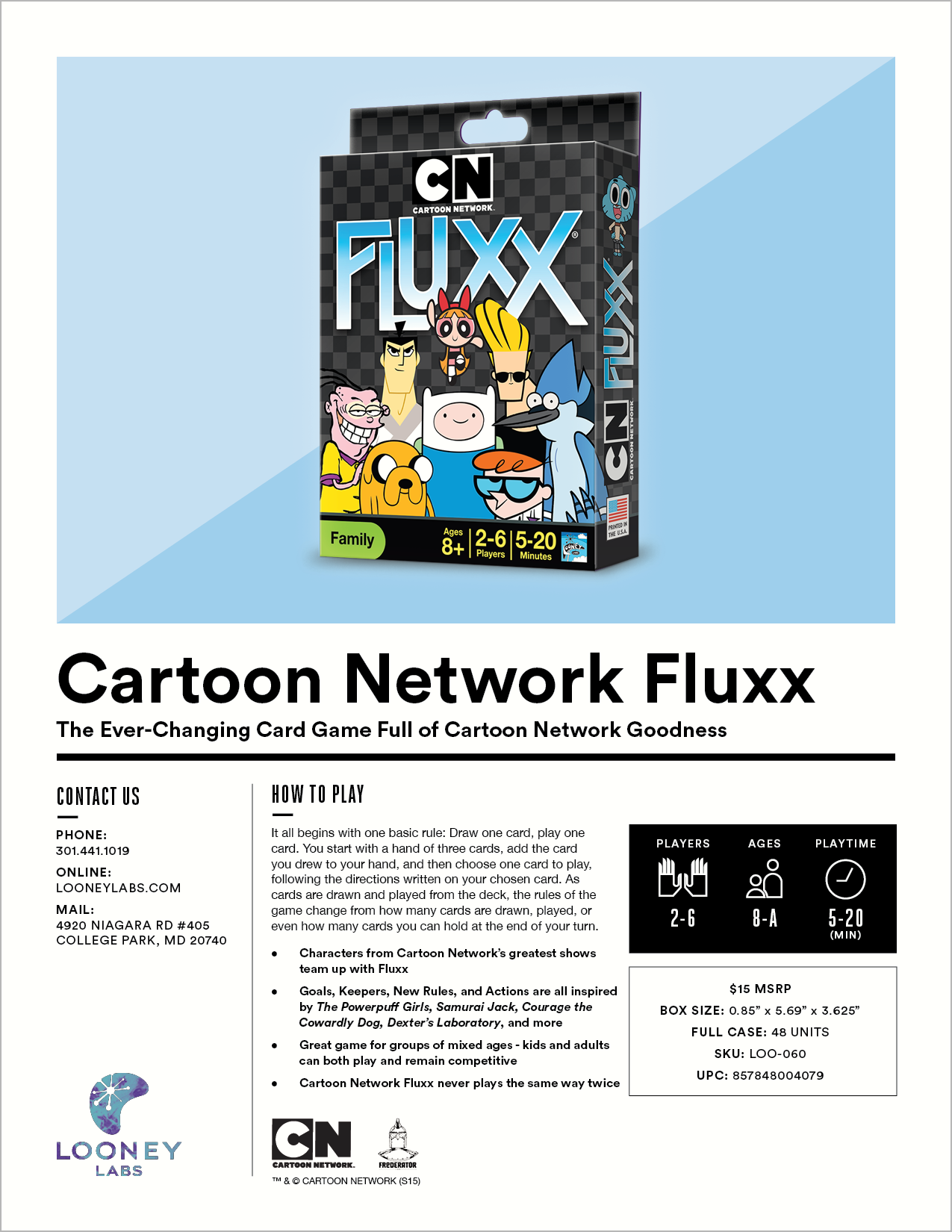 Cartoon Network Teams for Card Games