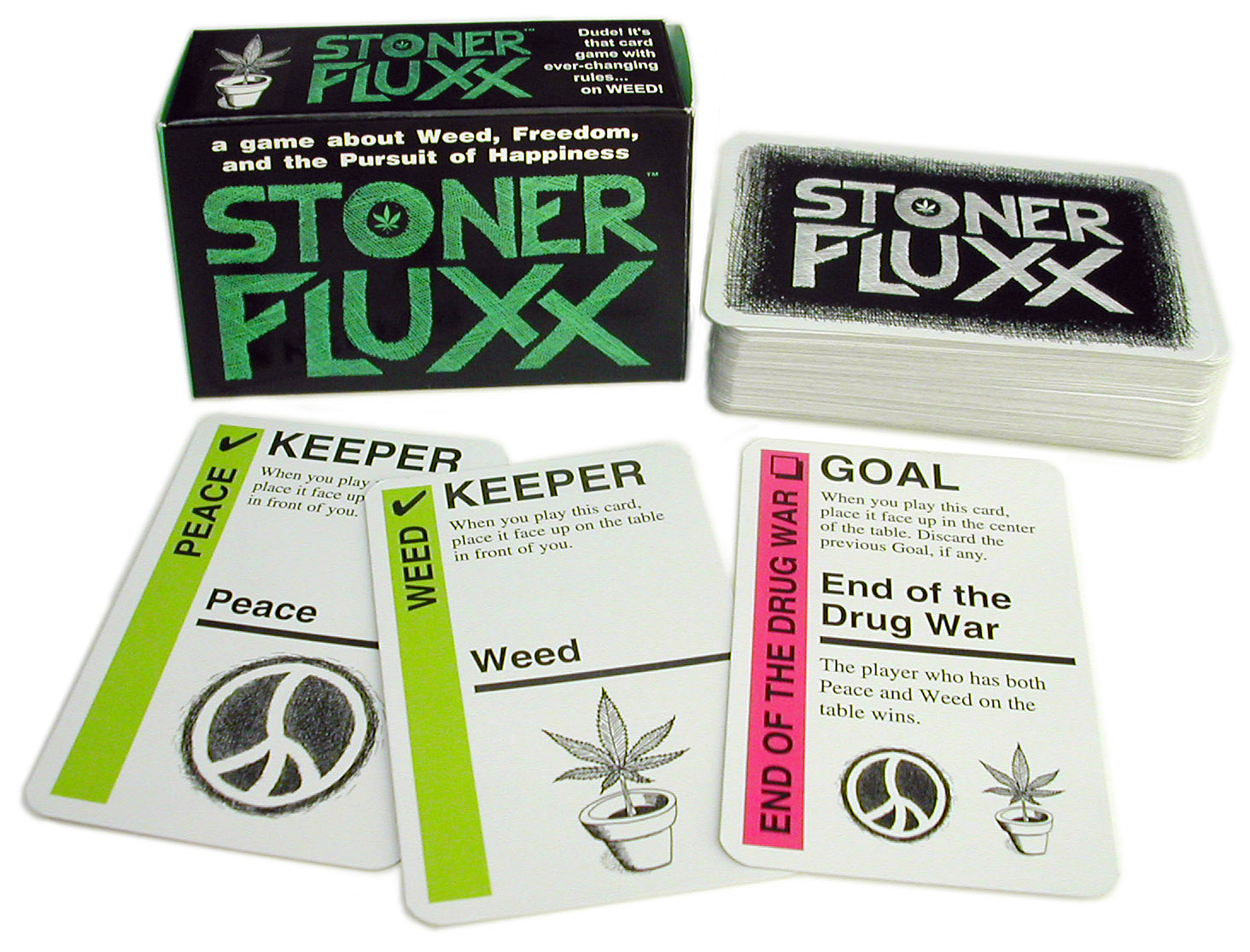 STONER FLUXX CARD GAME LOONEY LABS REPRINT FULLY BAKED 