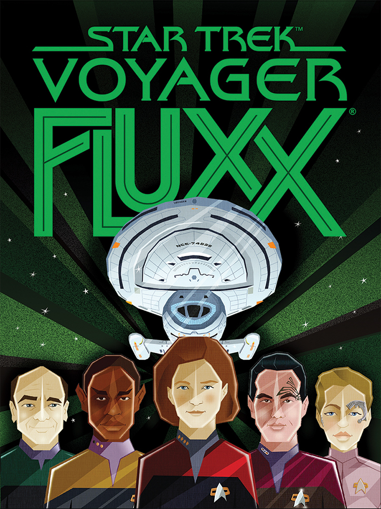 Star Trek: Voyager Fluxx flat cover